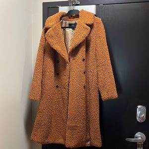 JCREW Women Teddy Bear coat only worn a couple of times